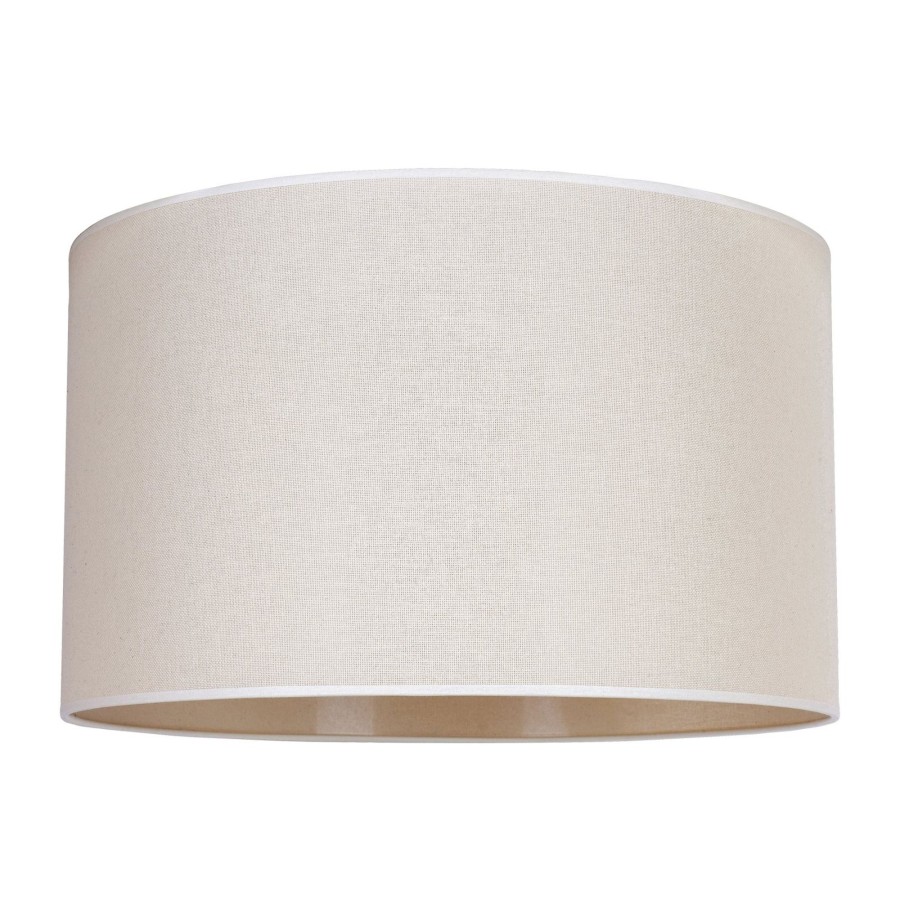 Lampes D'Interieur Duolla | Abat-Jour Roller, , O 50 Cm, 30 Cm De Haut Beige