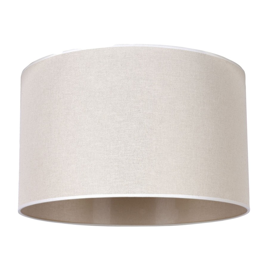 Lampes D'Interieur Duolla | Abat-Jour Roller, , O 50 Cm, 30 Cm De Haut Beige