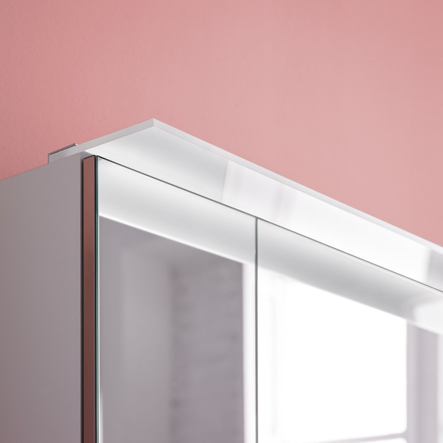 Lampes D'Interieur Ebir | Lampe Pour Meubles Led Adele, Largeur 80 Cm Blanc