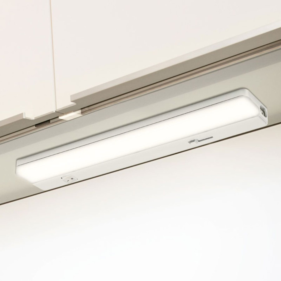 Lampes D'Interieur Müller-Licht | Applique Sous Meuble Led Fida 60Cm, Variateur Blanc