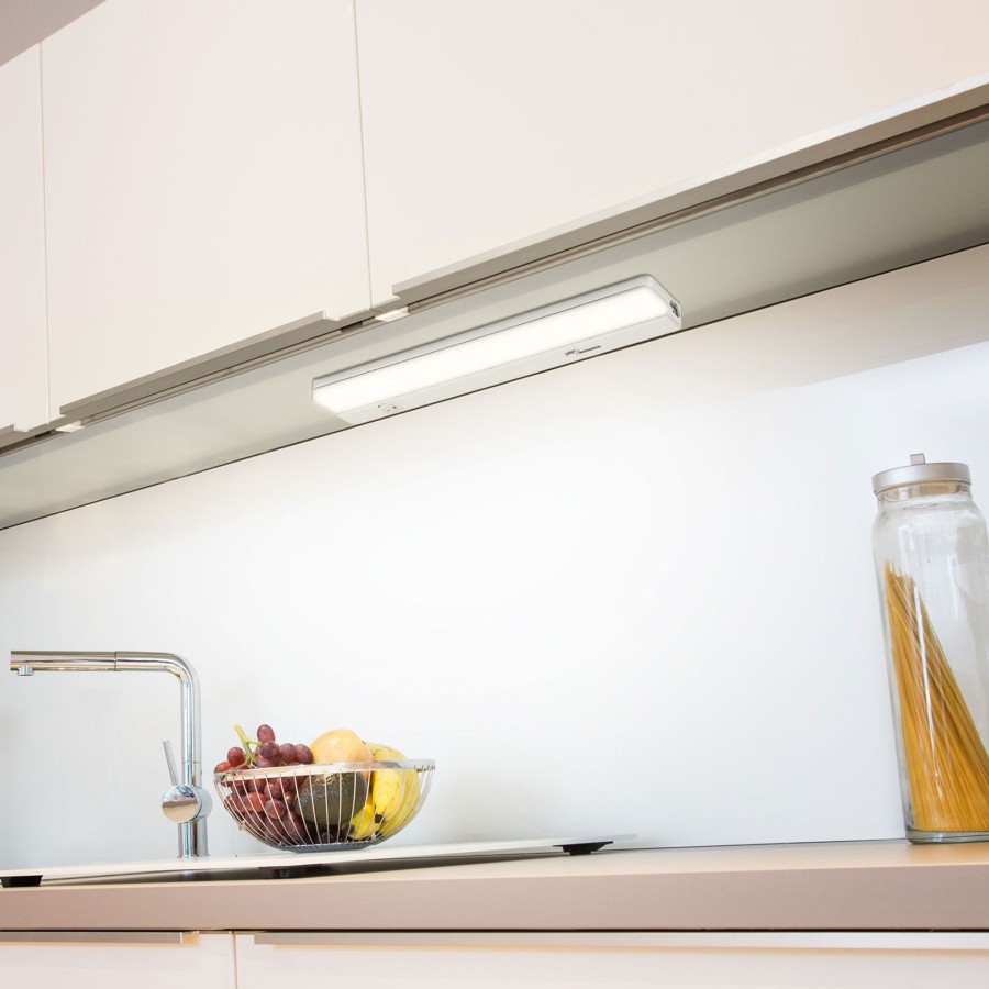 Lampes D'Interieur Müller-Licht | Applique Sous Meuble Led Fida 60Cm, Variateur Blanc