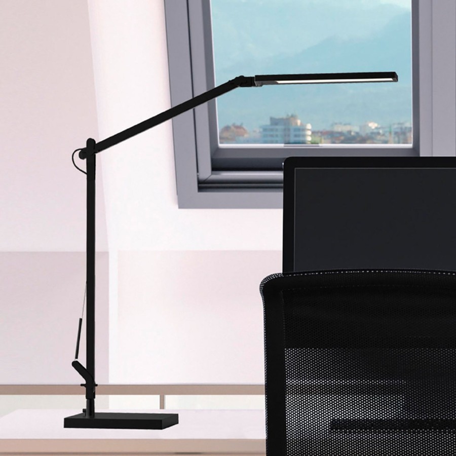 Lampes D'Interieur Müller-Licht | Lampe De Bureau Led Cala Cct Dimmable E Noir