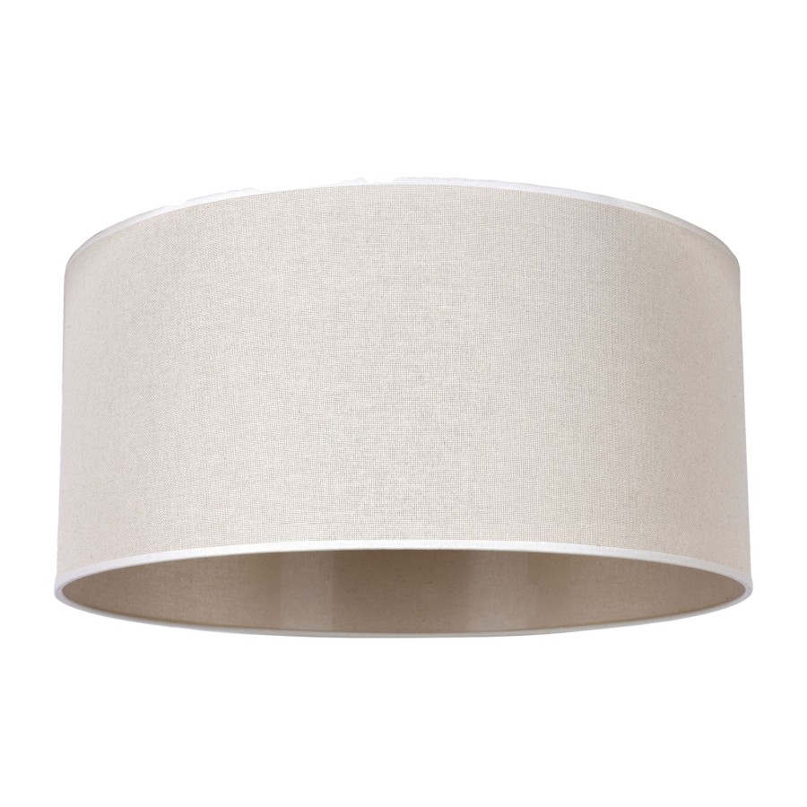 Lampes D'Interieur Duolla | Abat-Jour Roller, , O 50 Cm, 24 Cm De Haut Beige