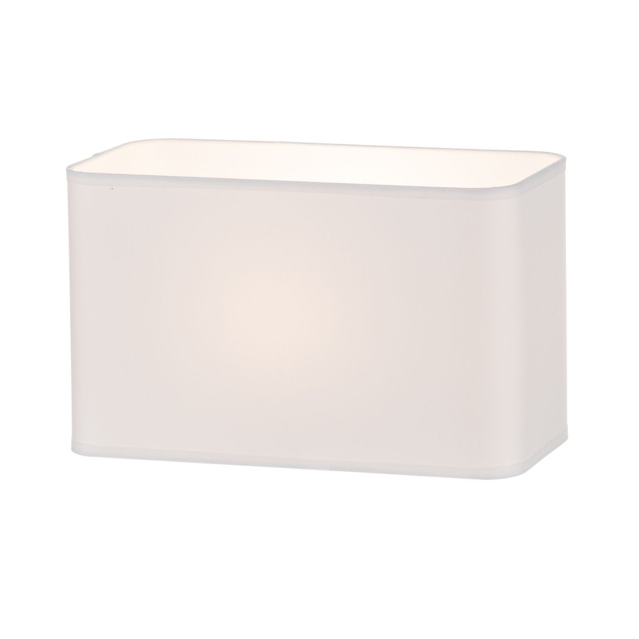 Lampes D'Interieur BRITOP | Abat-Jour Cassy 30 X 15 X 18 Cm Blanc