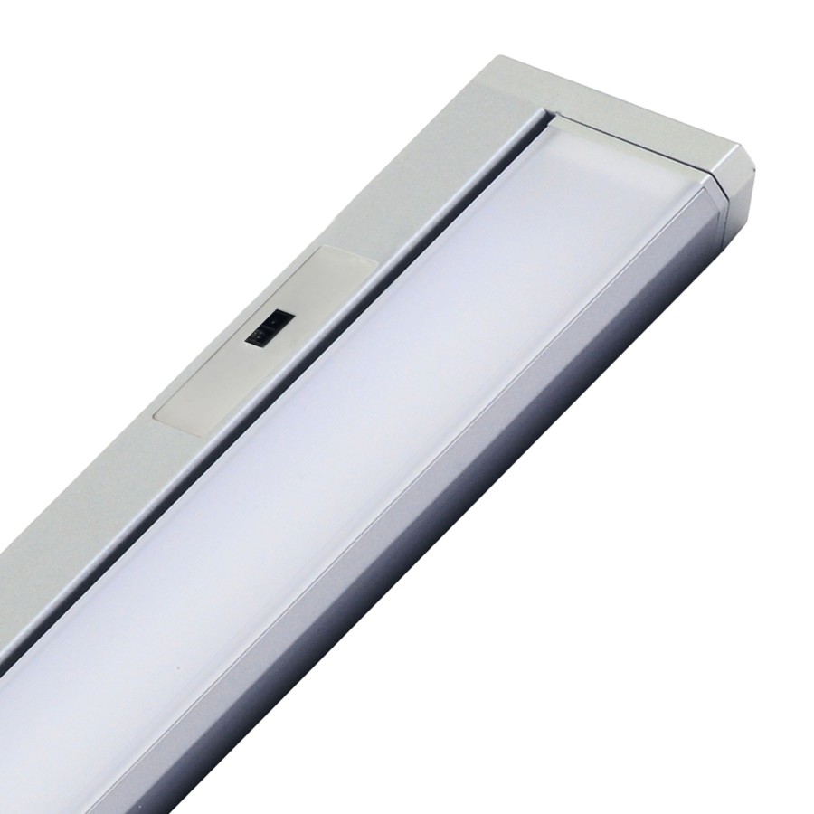 Lampes D'Interieur Müller-Licht | Reglette Sous-Meuble Cabinet Light Swing, Titane