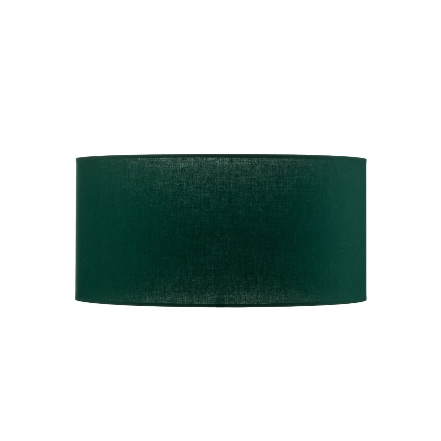 Lampes D'Interieur Duolla | Abat-Jour Roller, Vert, O 50 Cm, 24 Cm De Haut Vert Fonce