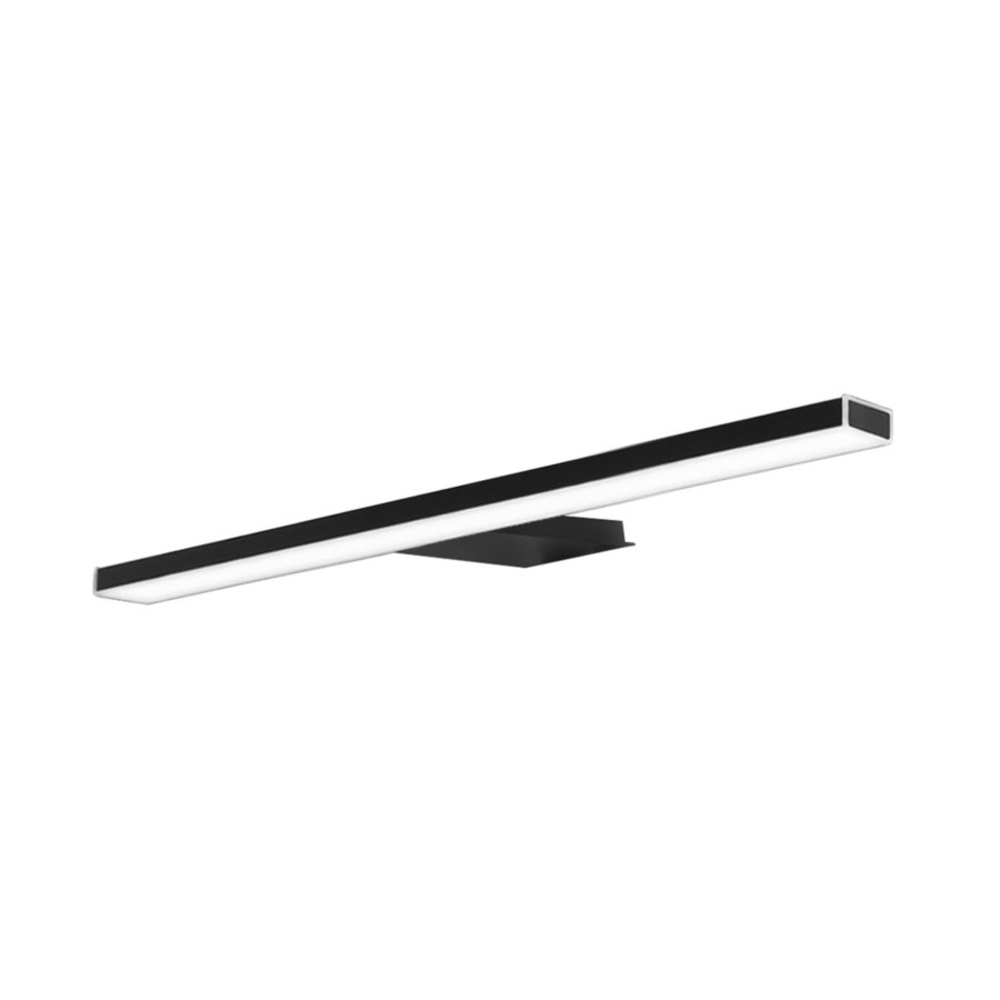 Lampes D'Interieur Ebir | Applique Pour Miroir Led Esther 2, 28 Cm Noir Mat