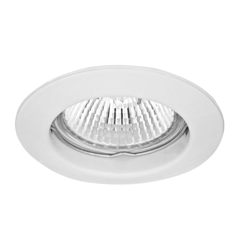 Lampes D'Interieur Pferdekaemper | Spot Encastrable A Basse Tension Enkel Blanc