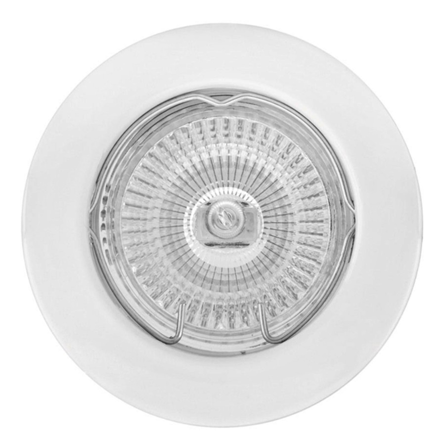 Lampes D'Interieur Pferdekaemper | Spot Encastrable A Basse Tension Enkel Blanc