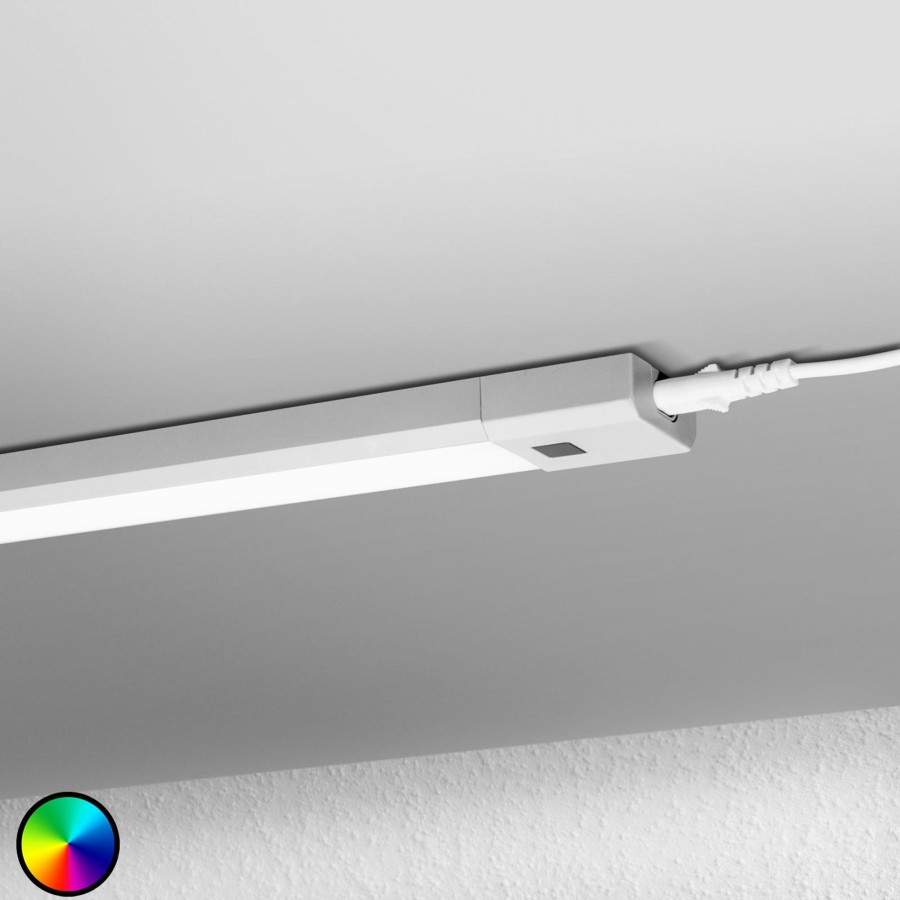 Lampes D'Interieur LEDVANCE | Ledvance Linear Slim Rgbw Lampe Sous Meuble 50Cm Gris