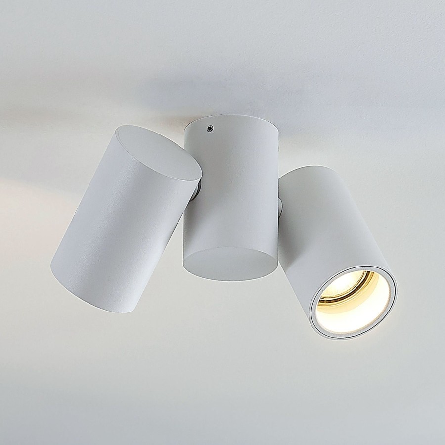 Lampes D'Interieur Arcchio | Plafonnier Gesina, 2 Lampes, Blanc