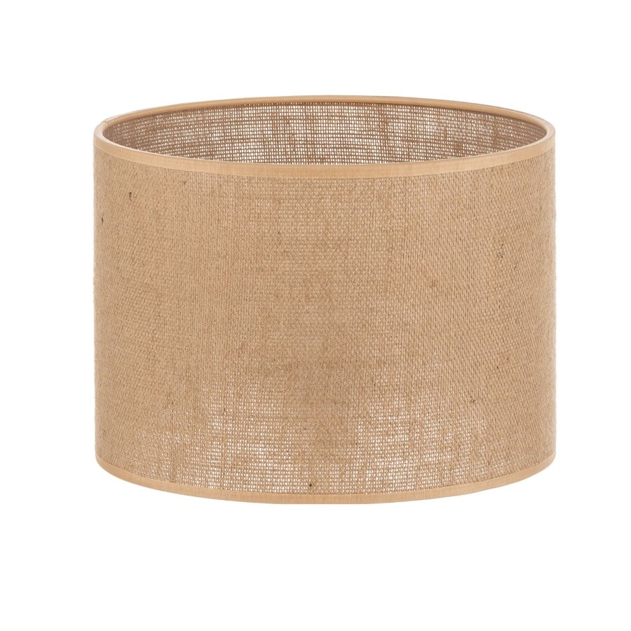 Lampes D'Interieur BRITOP | Abat-Jour Jute O 25 Cm Hauteur 18 Cm Beige