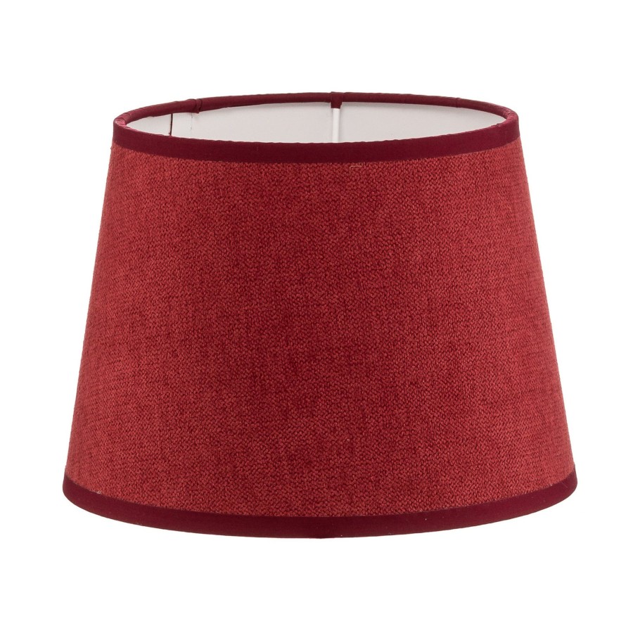 Lampes D'Interieur Duolla | Abat-Jour Classic S, Tisse, Rouge