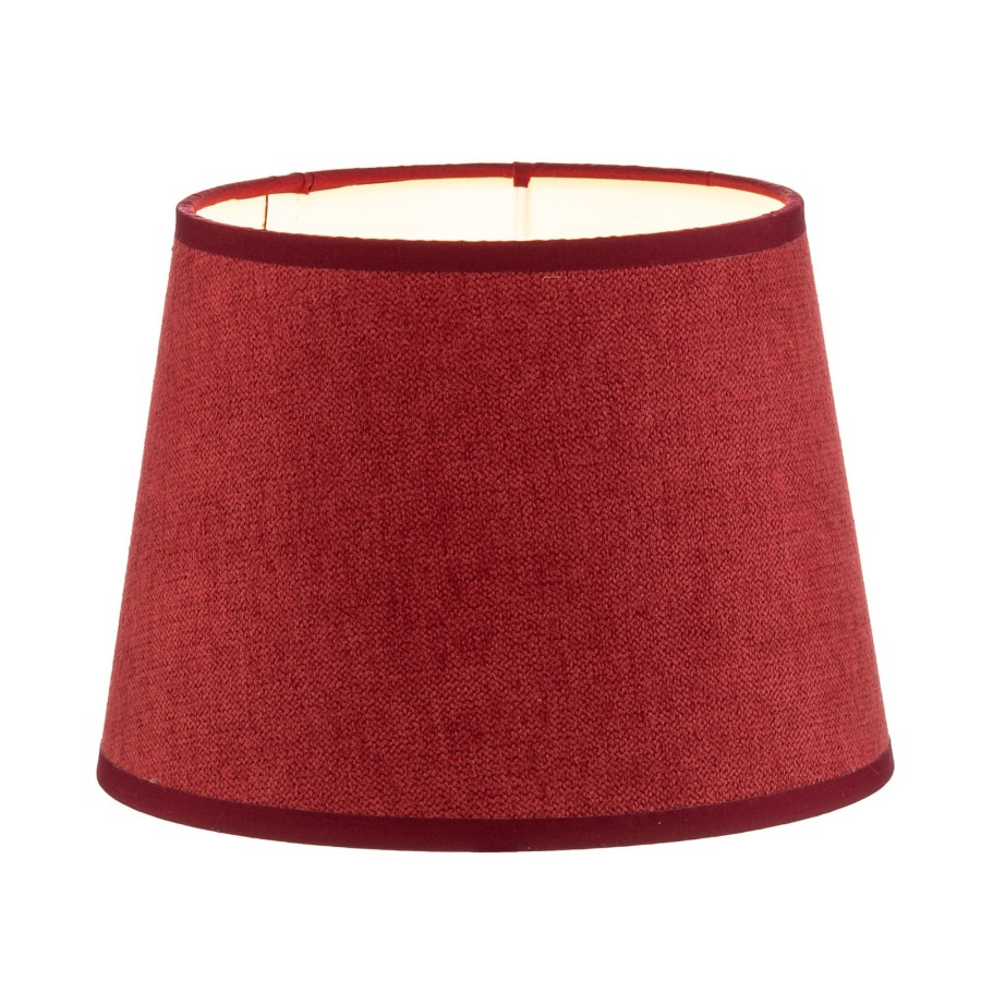 Lampes D'Interieur Duolla | Abat-Jour Classic S, Tisse, Rouge