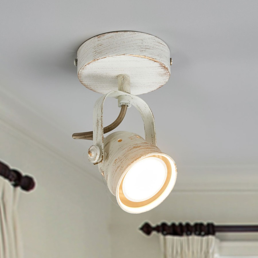 Lampes D'Interieur Lindby | Spot Leonor Pour Ampoules Gu10 Blanc