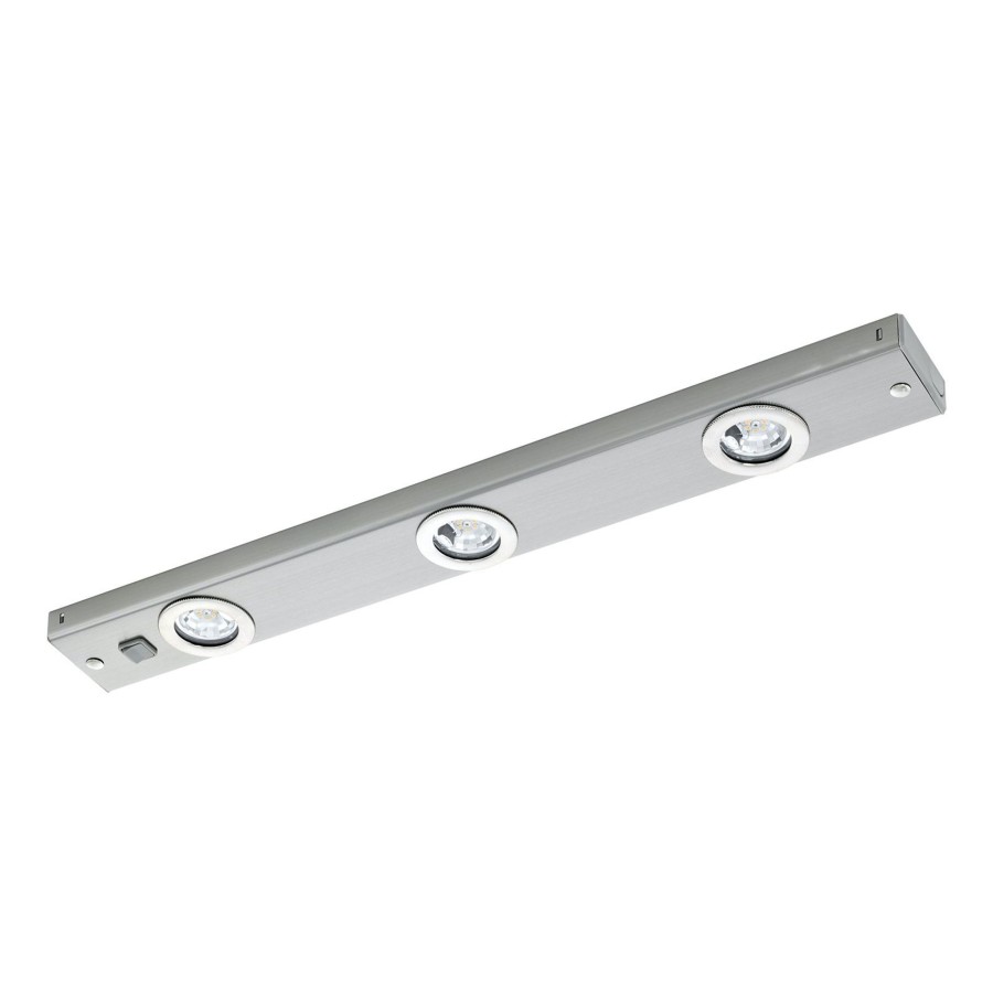 Lampes D'Interieur EGLO | Lampe Sous Meuble Kob Led Interrupteur, Nickel Mat