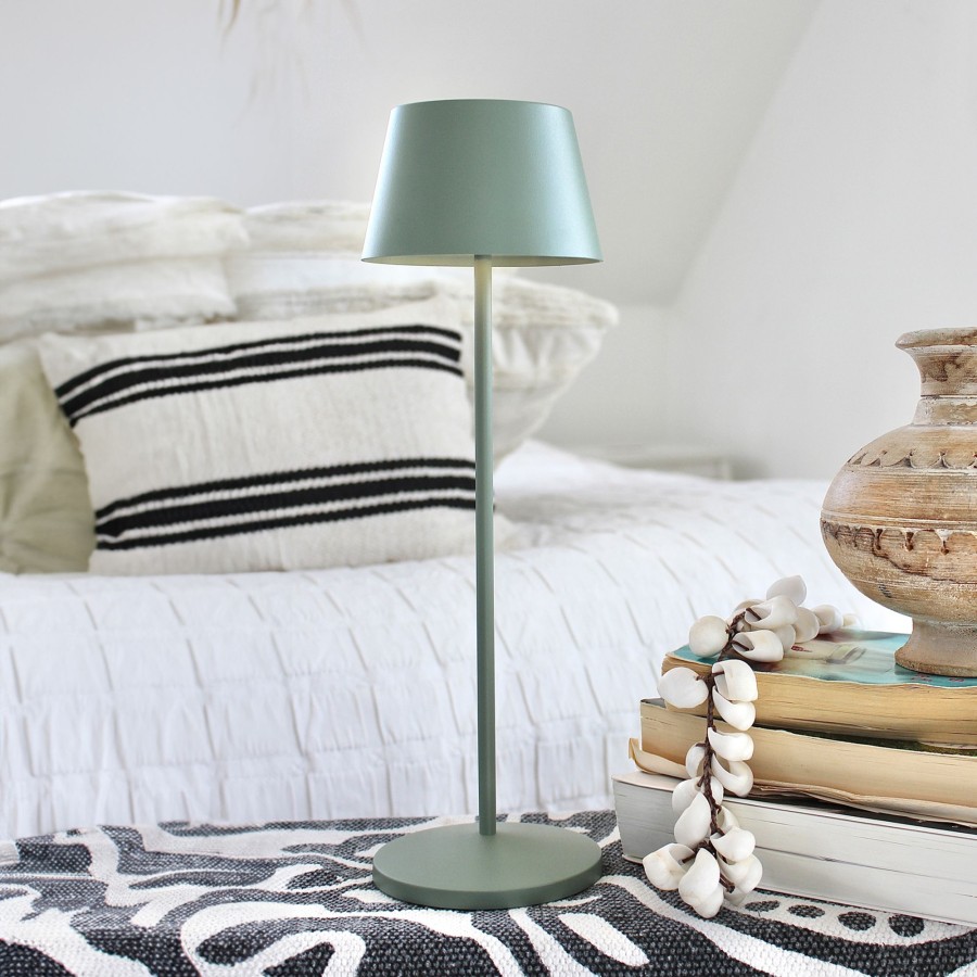 Lampes D'Interieur LOOM DESIGN | Loom Design Modi Luminaire De Terrasse, Vert-Gris