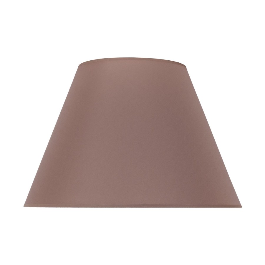 Lampes D'Interieur Duolla | Abat-Jour Sofia Hauteur 31 Cm, Cappuccino/Blanc Cappuccino, Blanc