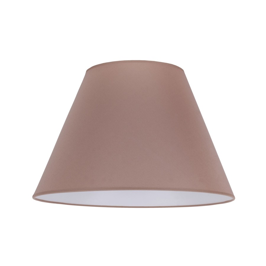 Lampes D'Interieur Duolla | Abat-Jour Sofia Hauteur 31 Cm, Cappuccino/Blanc Cappuccino, Blanc
