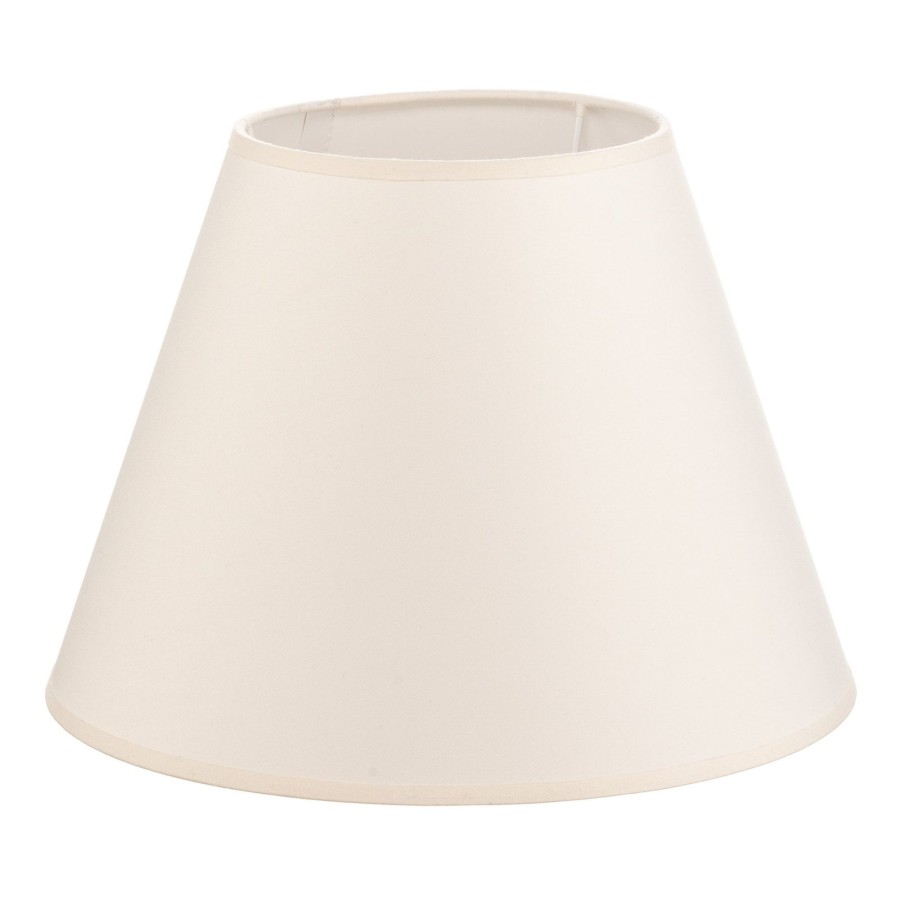 Lampes D'Interieur Duolla | Abat-Jour Sofia Hauteur 21 Cm, Ecru/Blanc Ecru, Blanc