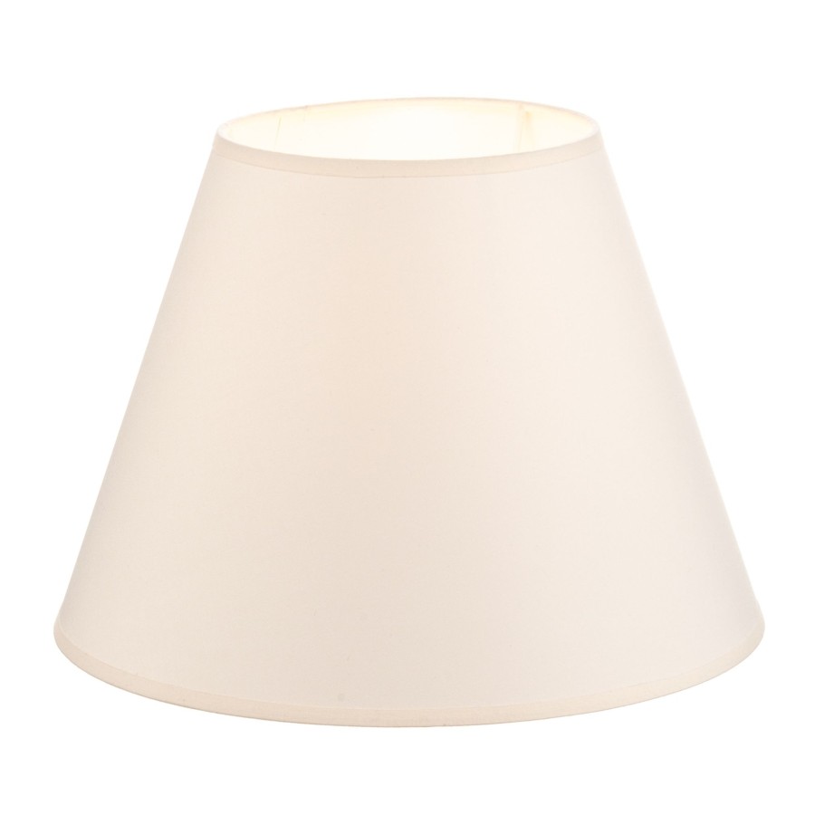 Lampes D'Interieur Duolla | Abat-Jour Sofia Hauteur 21 Cm, Ecru/Blanc Ecru, Blanc