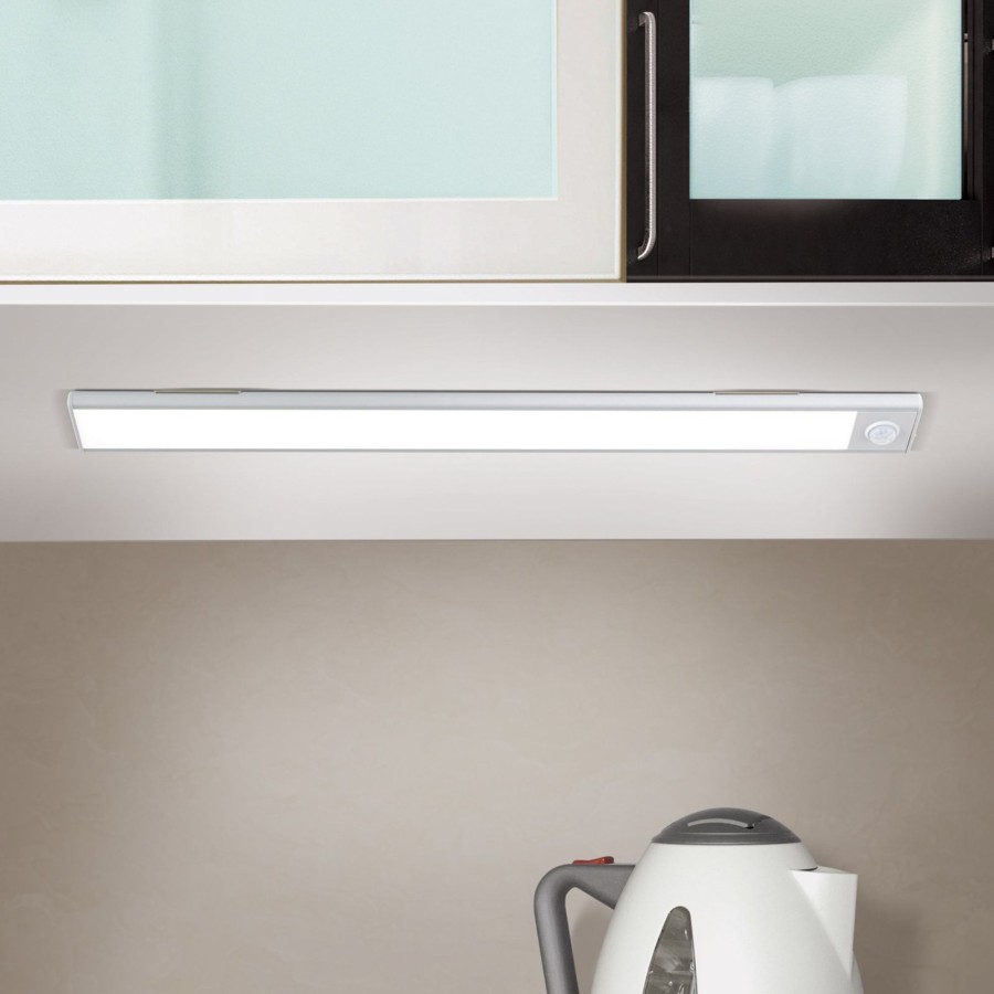 Lampes D'Interieur ORION | Lampe Led Norman Batterie Capteur Usb E Argente