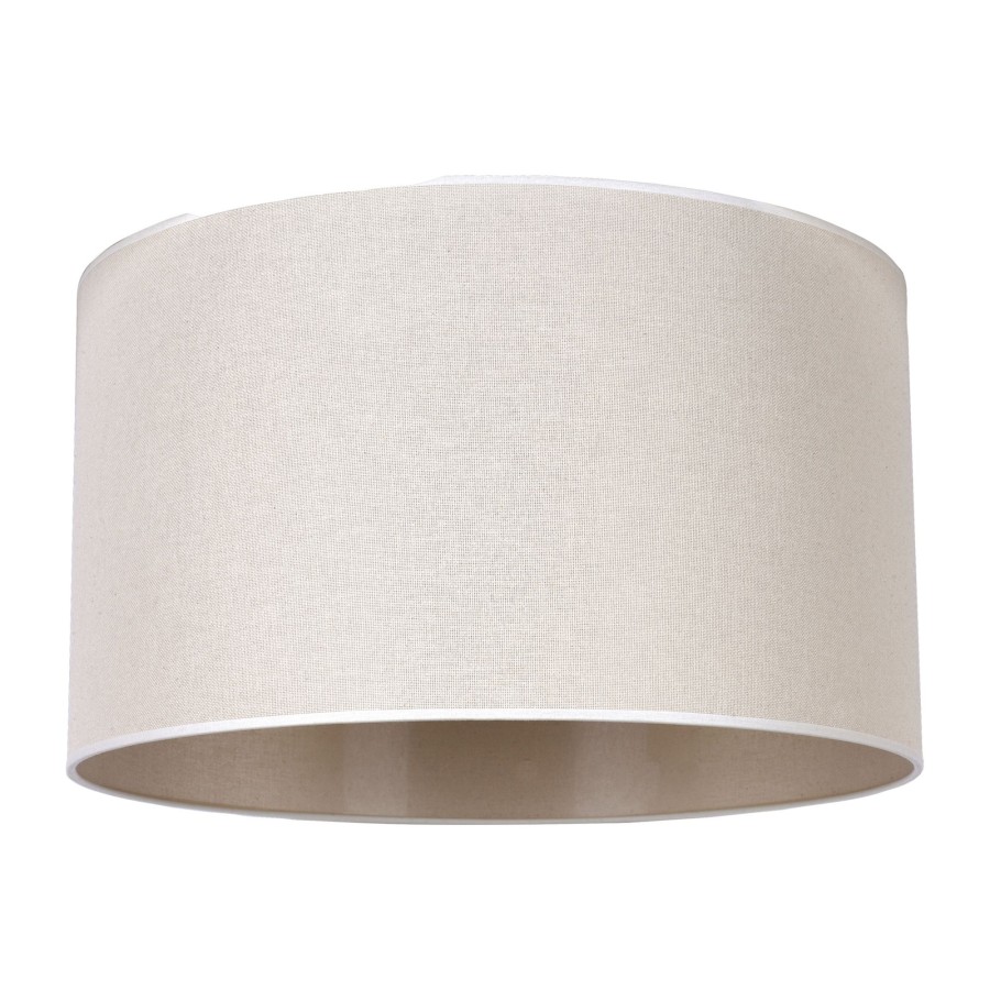 Lampes D'Interieur Duolla | Abat-Jour Roller, , O 40 Cm, 22 Cm De Haut Beige